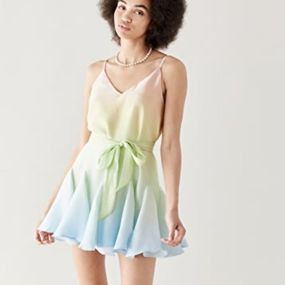 Yumi Kim Dresses & Skirts - Yumi Kim Destiny Dress Rainbow Ombre SMALL